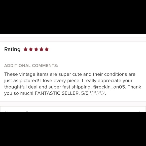 Rave reviews! Quick shipping! Unique items!!! 💕 - Picture 3 of 14